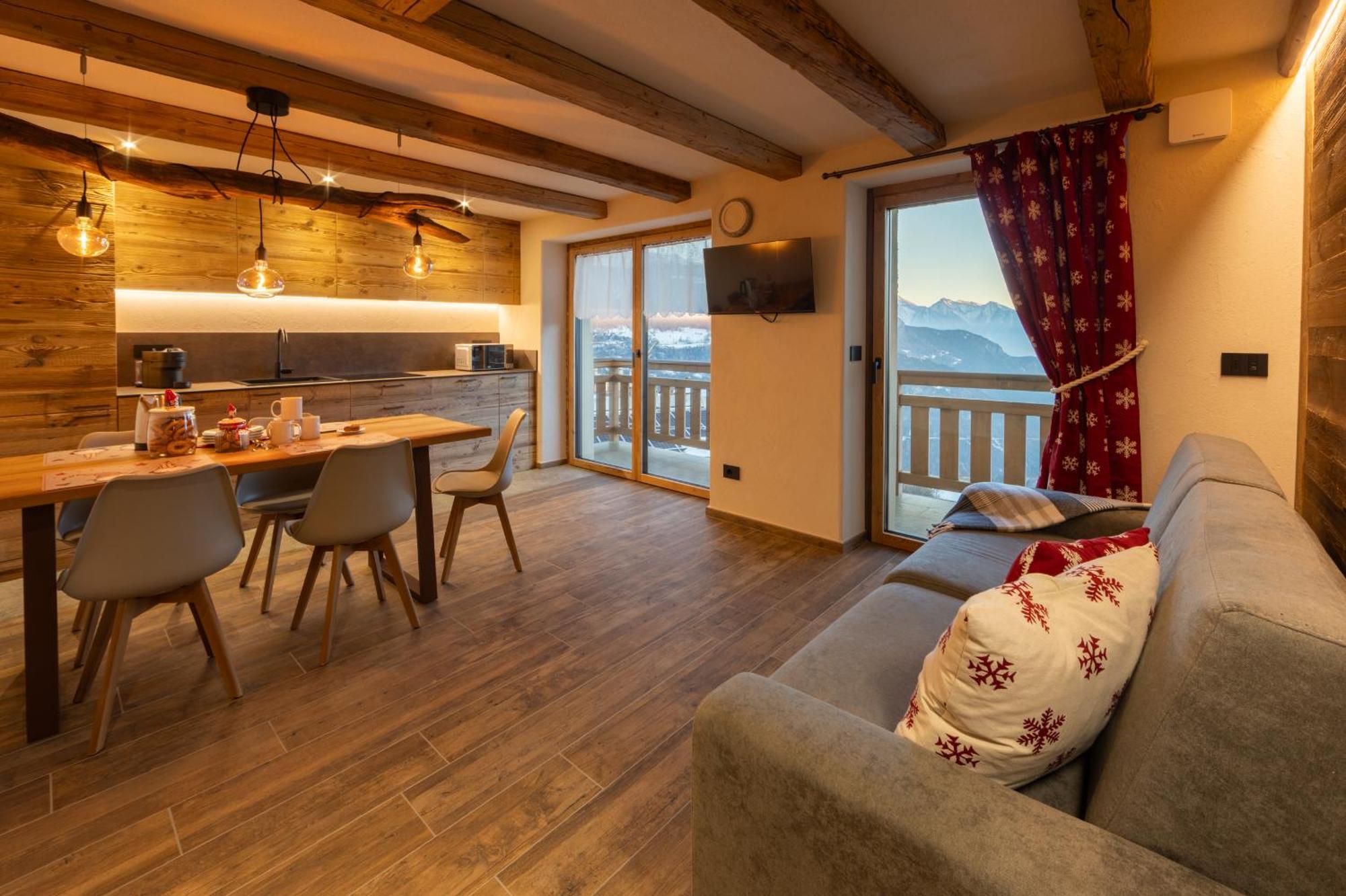 Les Reves Des Montagnards, Appartements De Charme Торньон Экстерьер фото